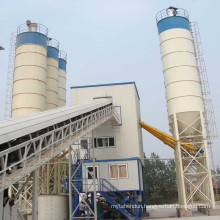 Export to Myanmar HZS90 Stationary Concrete Batching Plant